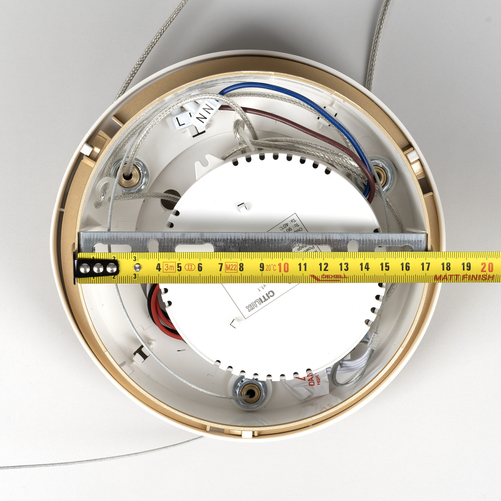 Citilux Юпитер CL730B092S LED Люстра подвесная с пультом Золото