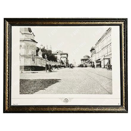 Найдёнов Н. А. Вид Воздвиженки от Моховой. Фотография. 1887 г. Репринтное издание. XXI в.