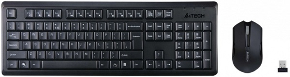 Клавиатура и мышь Wireless A4Tech V-Track 4200N