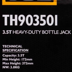 Домкрат бутылочный 3.5т JCB JCB-TH903501