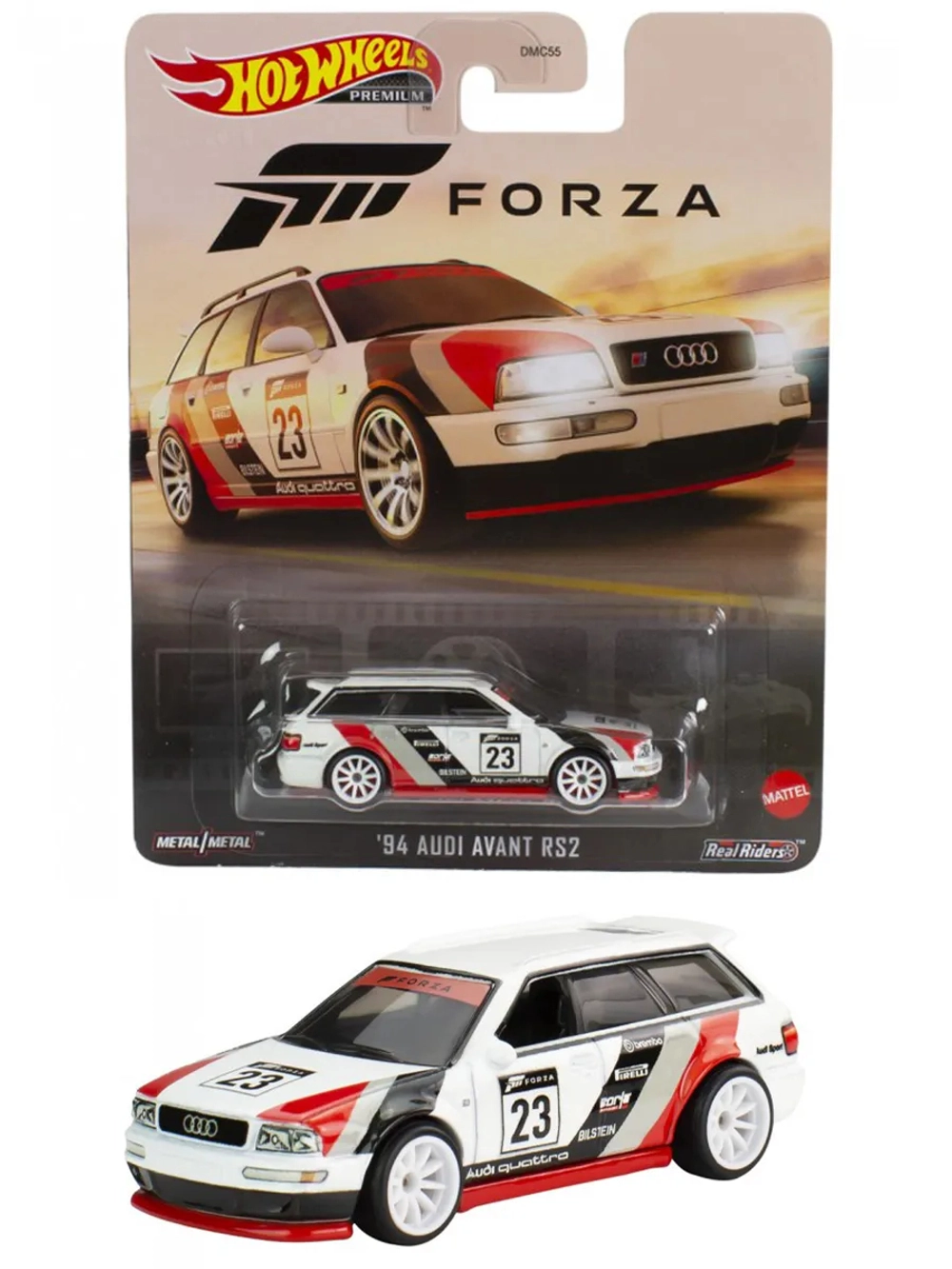 Машинка Хот Вилс Премиум 94 Audi Avant RS2 DMC55 HKC32