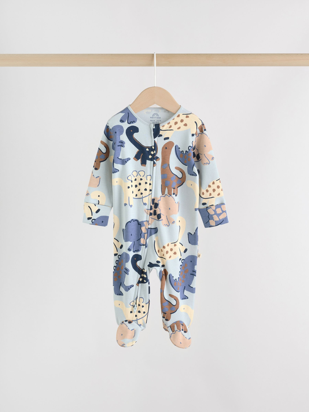 Комбинезон / Cлип для малышей Next F35-918, 4 шт., Молочный, Синий