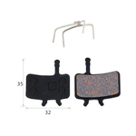 Колодки тормозные TP-02А для электросамокатов и велосипедов