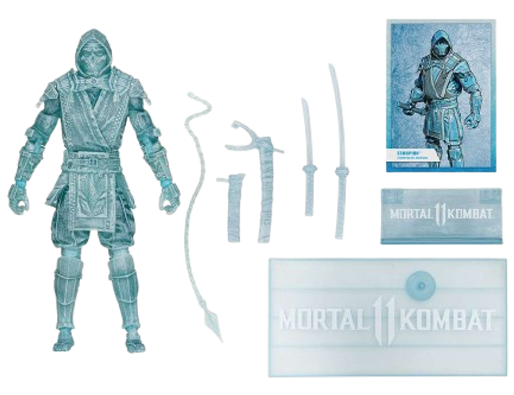 Фигурка McFarlane Toys Mortal Kombat Scorpion MK11 Frostbite Gold Label