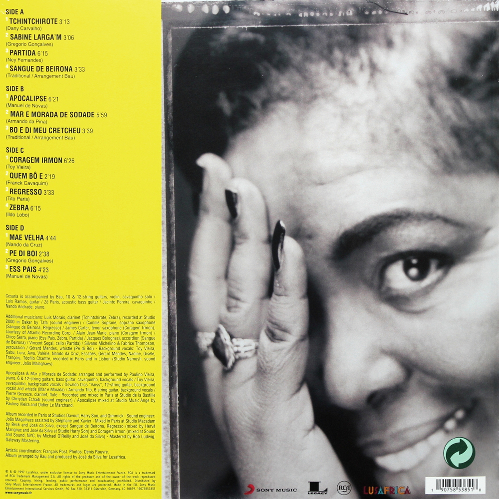 Cesaria Evora / Cabo Verde (2LP)