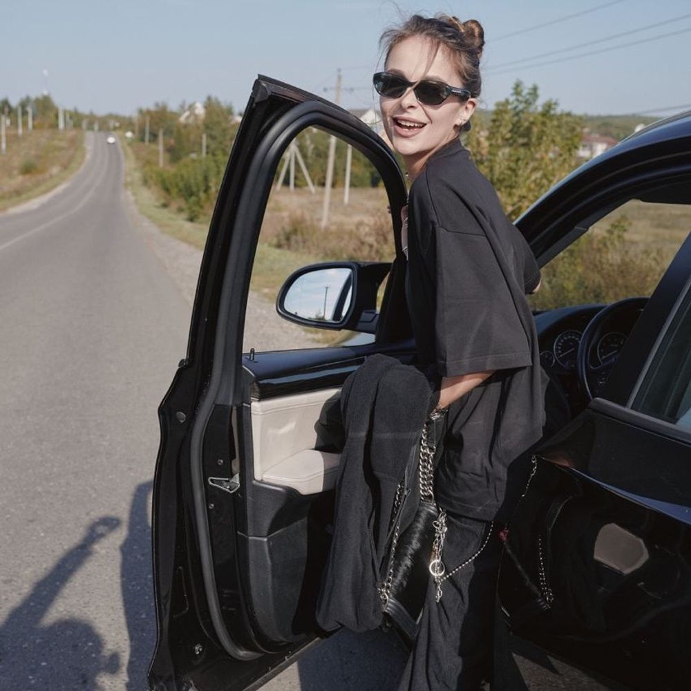 Футболка Смерч Оверсайз #7 черная