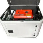 A-iPower A6000EAX бензиновый генератор в кожухе 1200 RAL 7035 с блоком АВР 400В/25А (8 pin) New УТ-11184227/29109