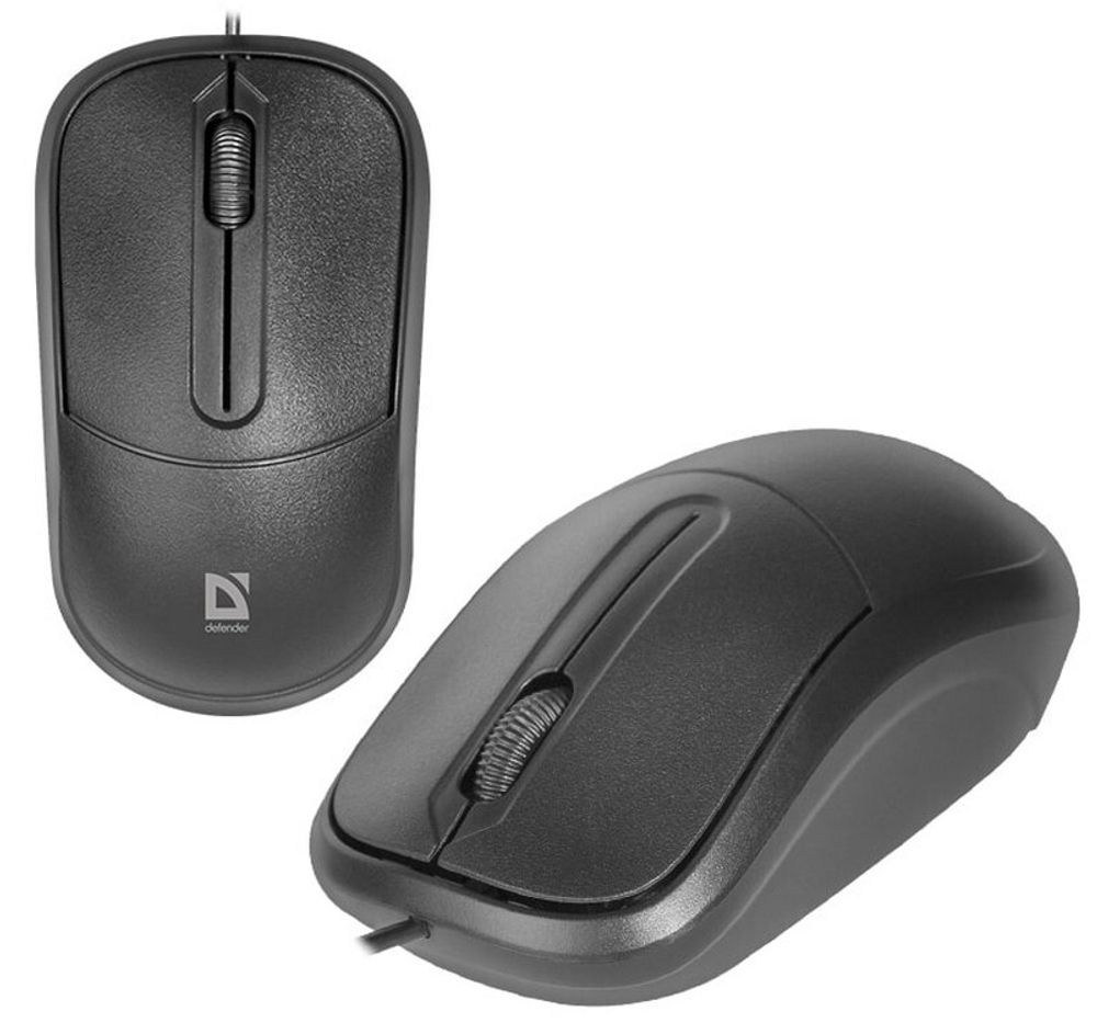 Мышь проводная Defender Office ISA-531 (черная)