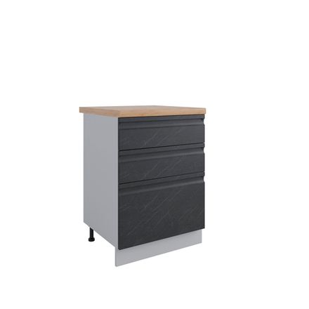 Кухня Модуль СЯБ 600 Скала Гранит Оникс