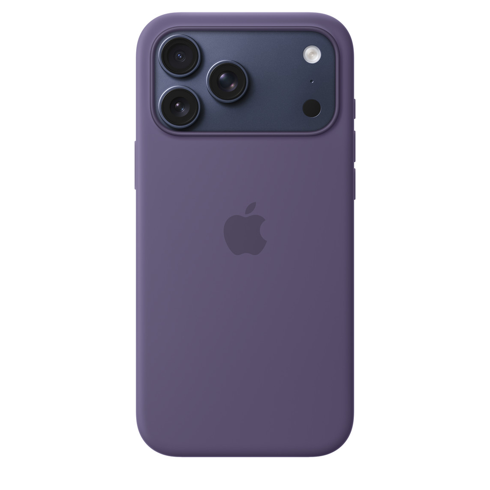 Чехол Apple Silicone Case с поддержкой MagSafe для iPhone 17 Pro Max, Purple Fog