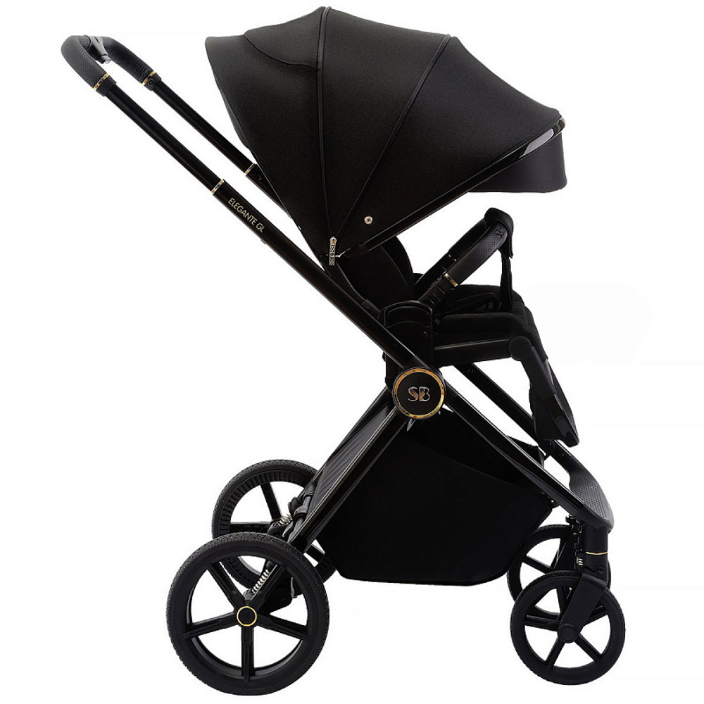 Детская прогулочная коляска Sweet Baby Elegante GL/Black