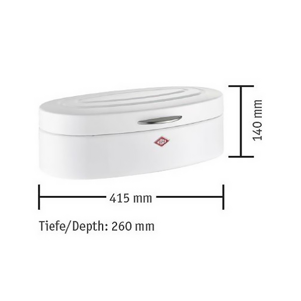 Хлебница Wesco Elly кремовая