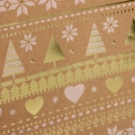 Пакет подарочный «Новогодний мир» 26*32*10 см, микс