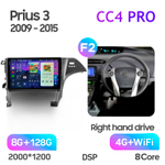 Teyes CC4 Pro 10,2" для Toyota Prius III 2009-2015 (прав)