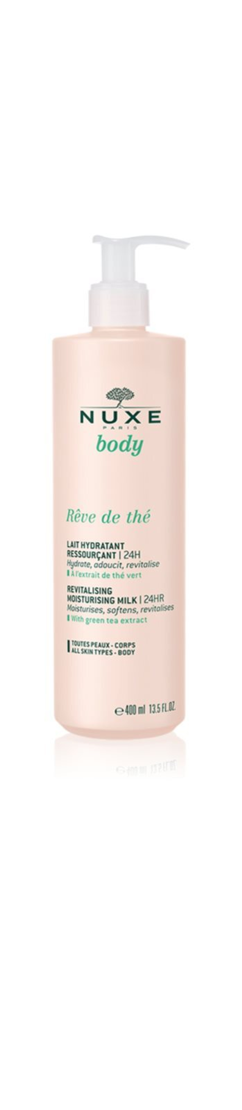 Nuxe Rêve de The - увлажняющее молочко для тела /   400  ml  / GTIN 3264680025105