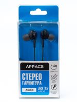 Стереогарнитура APPACS (рус.) APE10, jack3.5, провод 1,2м