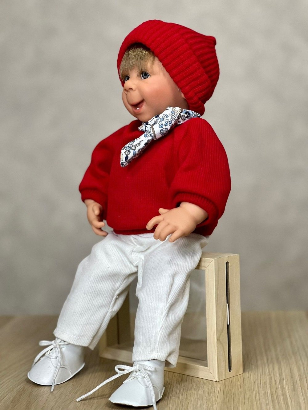 Кукла LAMAGIK мягконабивная 38см Gestito (12036)