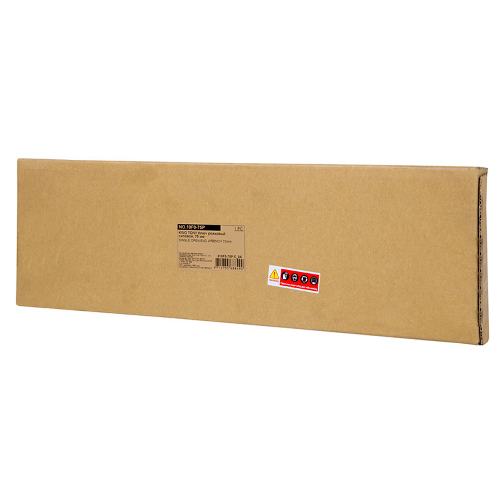 KING TONY (10F0-75P) Ключ рожковый силовой 75 мм
