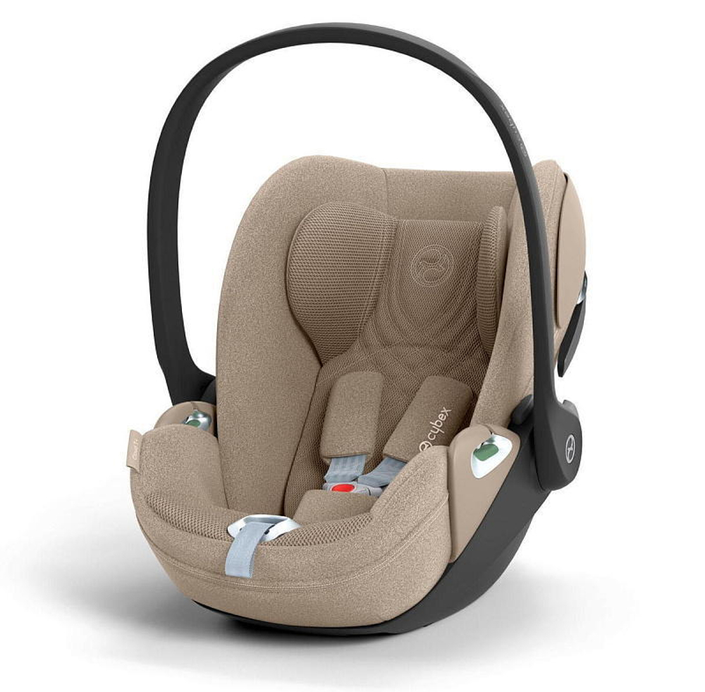 Коляска 3 в 1 Cybex Priam IV Matt Black complete и автокресло Cloud T i-Size Cozy Beige Plus Sepia Black