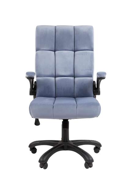 Кресло Chairman Home 444 Россия ткань Т-71 голубой