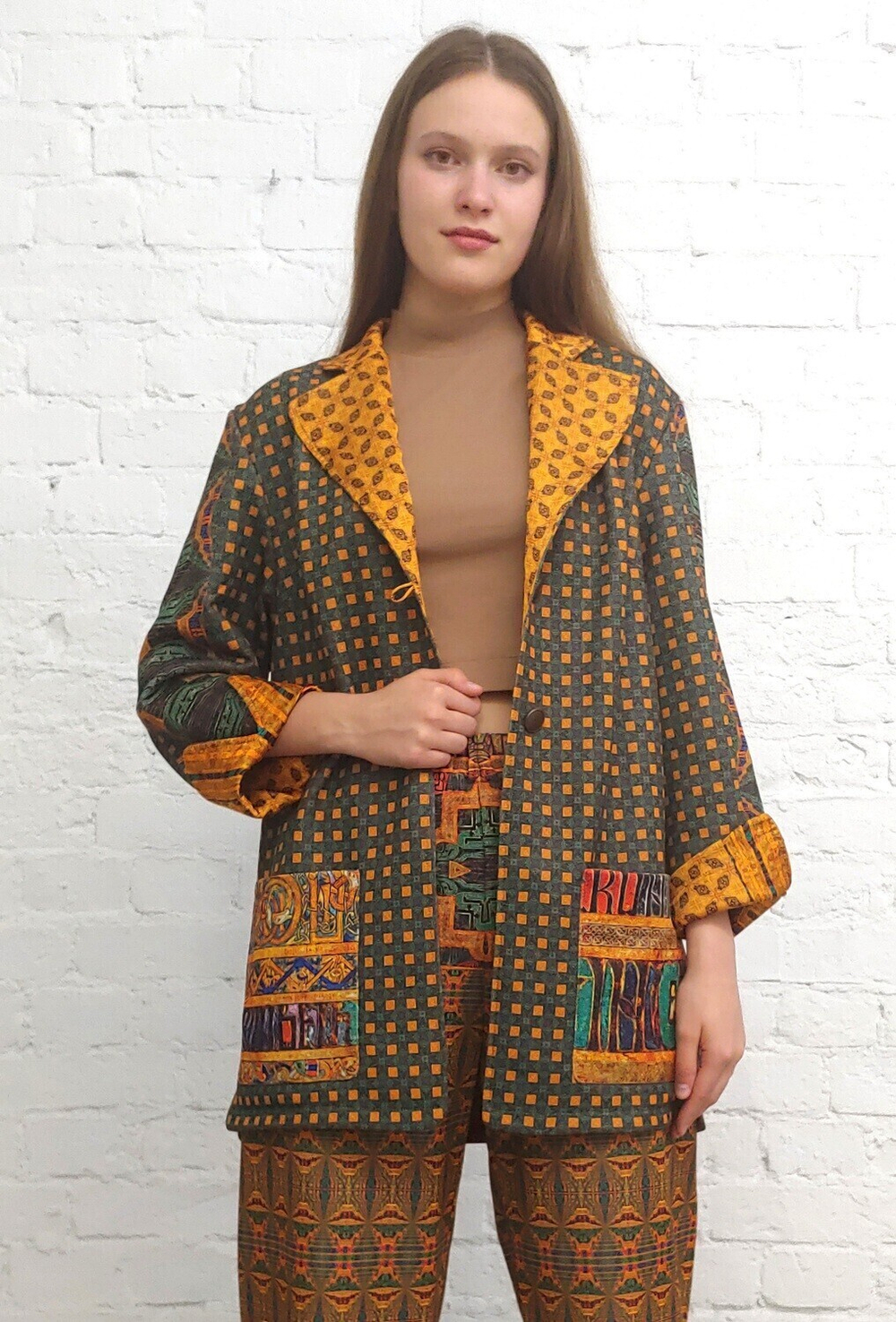 Двусторонний жакет "Ирландская легенда", по мотивам Келлской книги