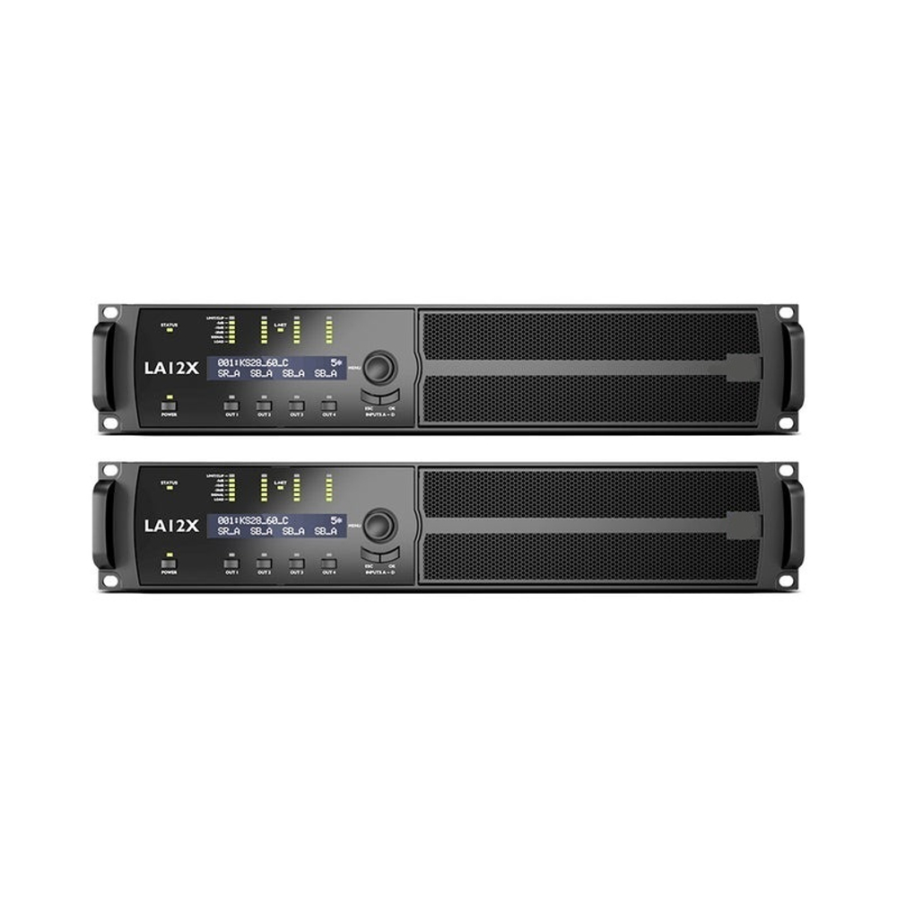 LA12X Усилитель мощности, 4х2600 Вт. (Pro Copy 1:1)