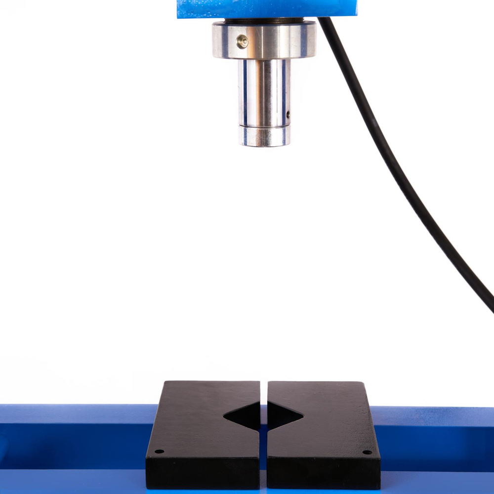 Пресс гидравлический 20 тонн, напольный, с педалью, цвет синий RAL 5005 ROSSVIK