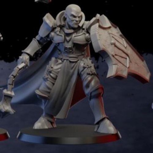 Grand Alliance Order Cities of Sigmar Empire Воин Империи миниатюра для dnd, днд, pathfinder, фентези, Настольная игра, НРИ, Варгейм, РПГ