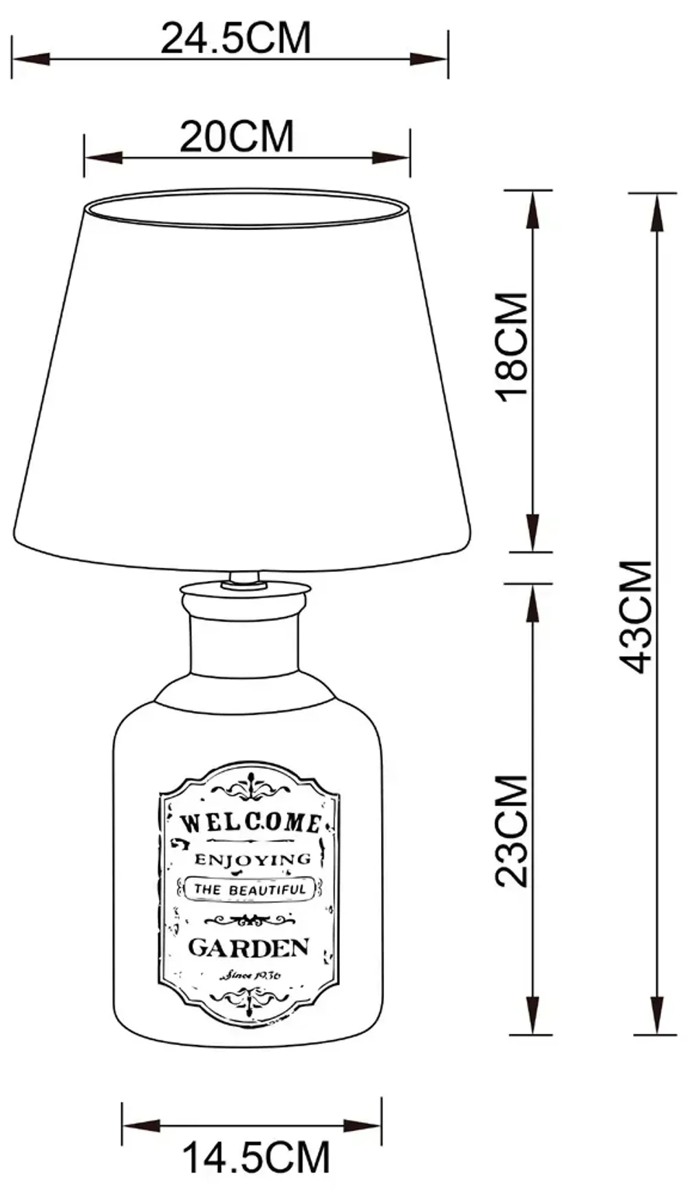 Декоративная настольная лампа Arte Lamp