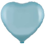 Шар фольгированный Сердце 45 см (Синий)
