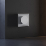 Накладка для светорегулятора поворотно-нажимного, S70 (серый)