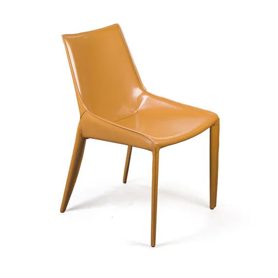Стул David кожа Camel