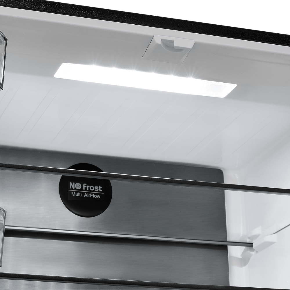 Холодильник с инвертором MAUNFELD MFF183NFBE