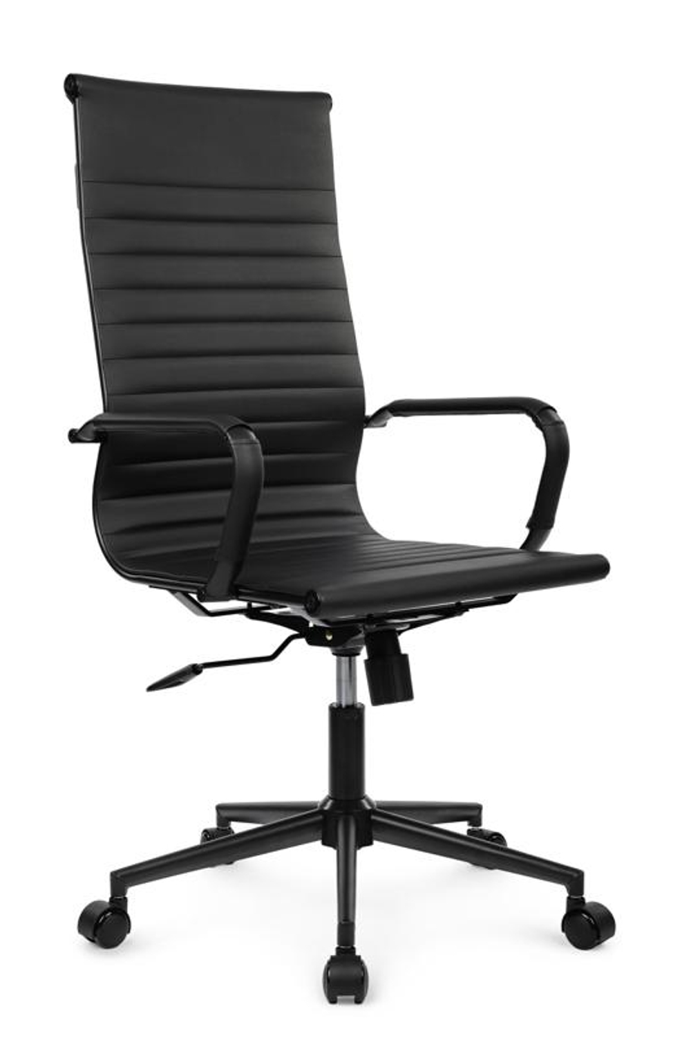 Кресло Riva Хьюго RCH 6002-1SEB Черный/Металл Черный