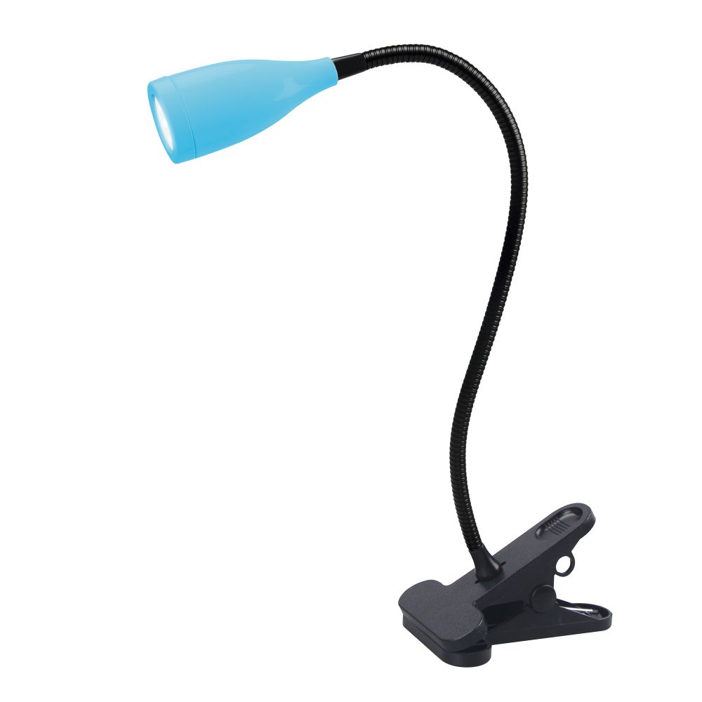 ULM-D501 4W-4000K BLUE Светильник настольный светодиодный прищепка. Механический выключатель. Синий. TM Uniel