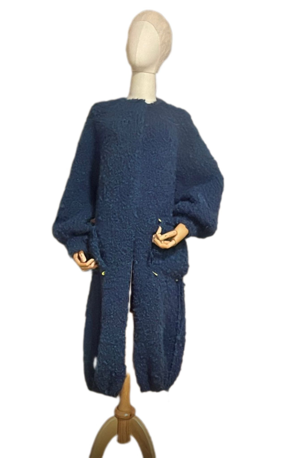 Пряжа на бобине(Италия) 100% шерсть Букле 490 г. 100г-120м