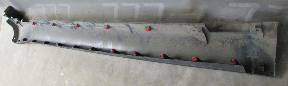 Накладка порога правая Kia Soul 2 (PS) 13-19 Б/У Оригинал 87754b2000