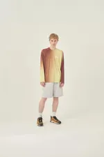 Лонгслив Called a Garment "C" Running медный+желтый неон