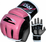 Перчатки для MMA RDX F12 Training Grappling Gloves Pink