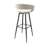 Стул барный МАМАДОМА Барни Р 900, Черный/CREAM LUX b03