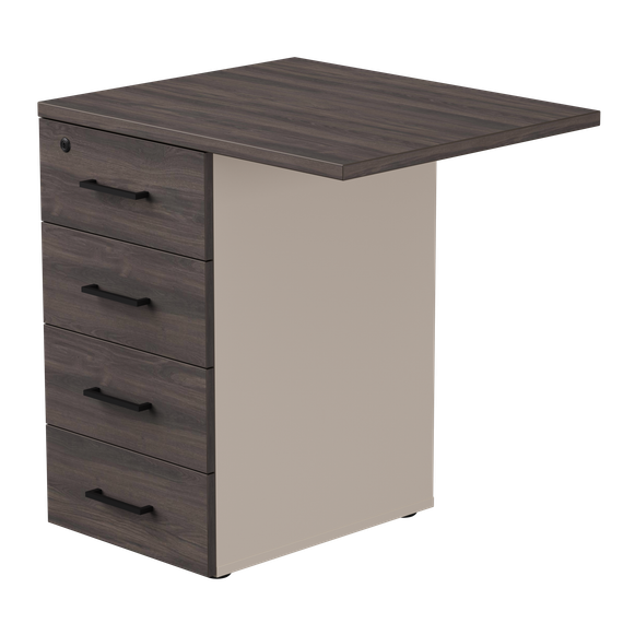 Тумба приставная Everprof EVO с топом 710х600x755