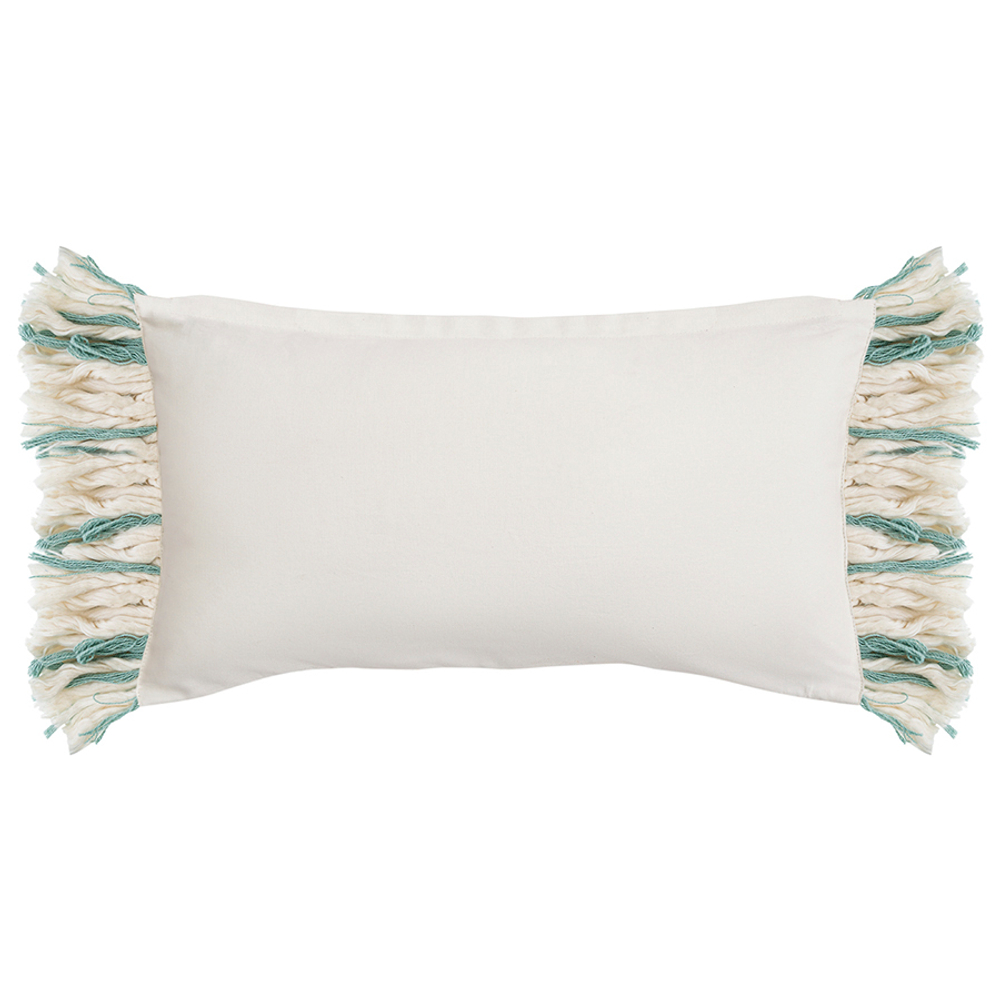 Чехол на подушку мятного цвета clouds из коллекции ethnic, 35х60 см