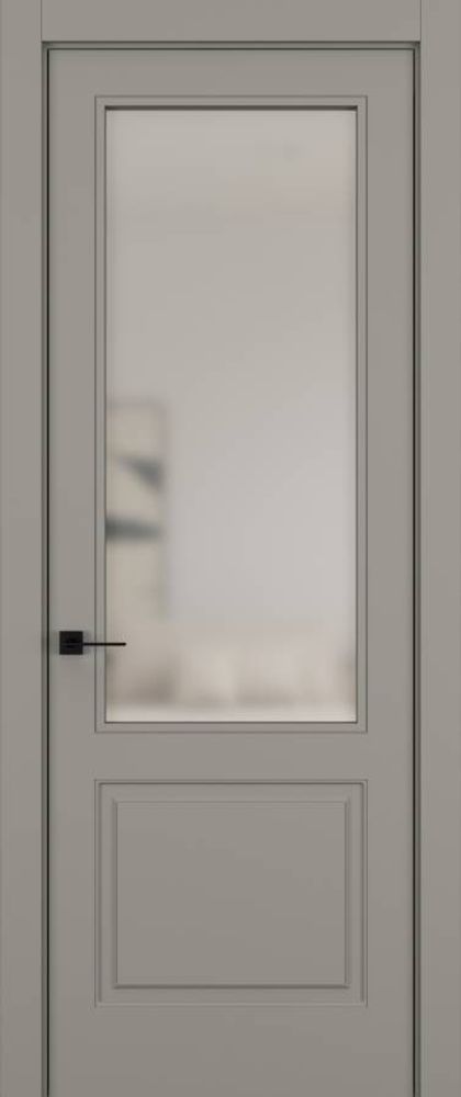 Дверь 02V HARMONY Матовый Каменно-серый