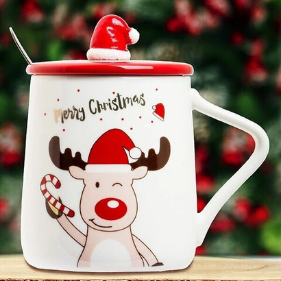 Кружка С новым Годом №1 Олененок