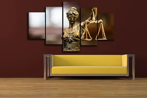 Модульная картина "Фемида правосудия"
