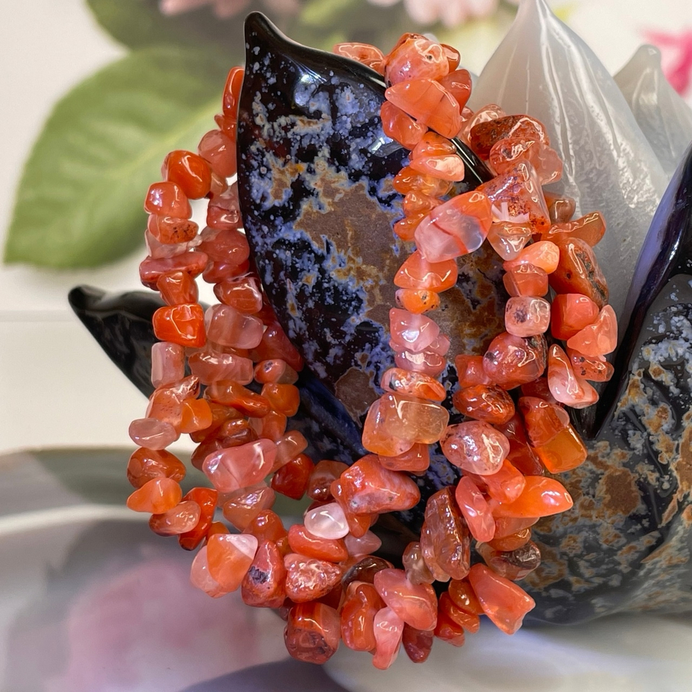 44580 Сердолик Браслет крошка