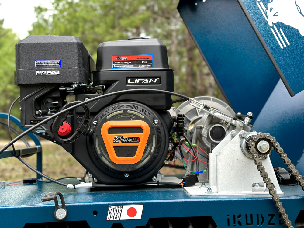 Мотобуксировщик IKUDZO-YAMAHA TERRAIN 1500/600 EKR15 (с реверсом)