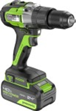 Дрель-шуруповерт аккумуляторная GREENWORKS GD24DD60 ударная, 24V, АКБ 4Ач и ЗУ 3704107CUB