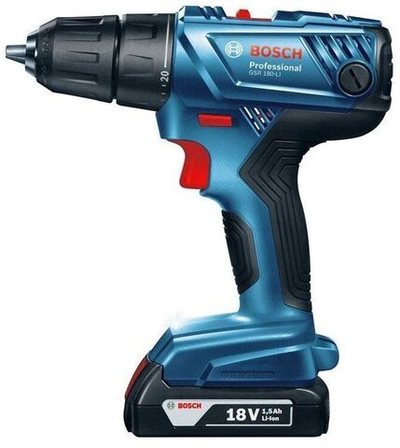Аккумуляторная дрель-шуруповёрт Bosch GSR 180-LI Professional