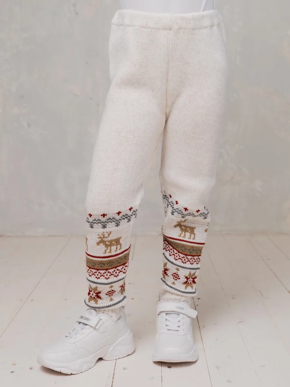 Рейтузы вязаные с орнаментом